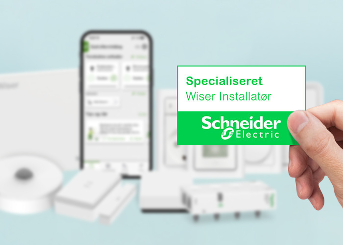 Specialiseret Wiser Installatør billede
