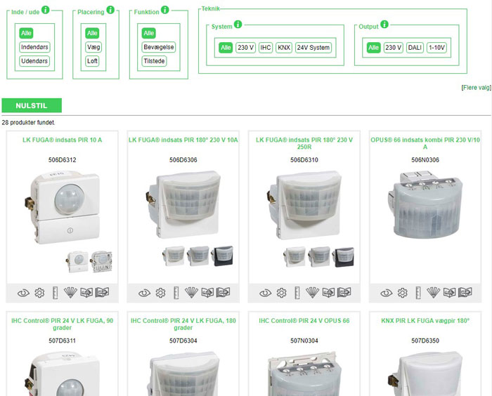 Vælg den rette PIR sensor billede