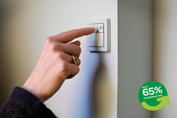 Spar på energien med en grøn kontakt billede