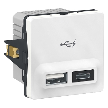 Stikkontakt med usb elko Stikkontakt med usb elko