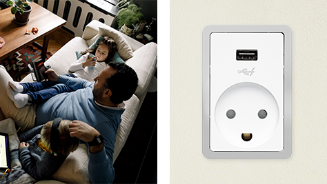Plads til alle devices billede